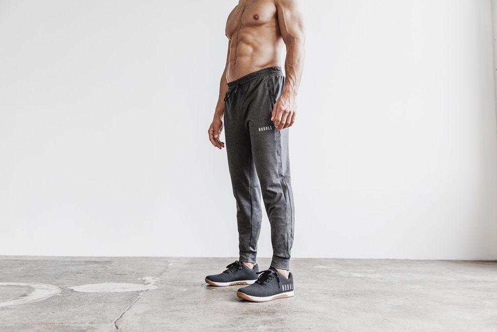 NOBULL Men's Joggers - Charcoal - Ireland (3508DQVFN)